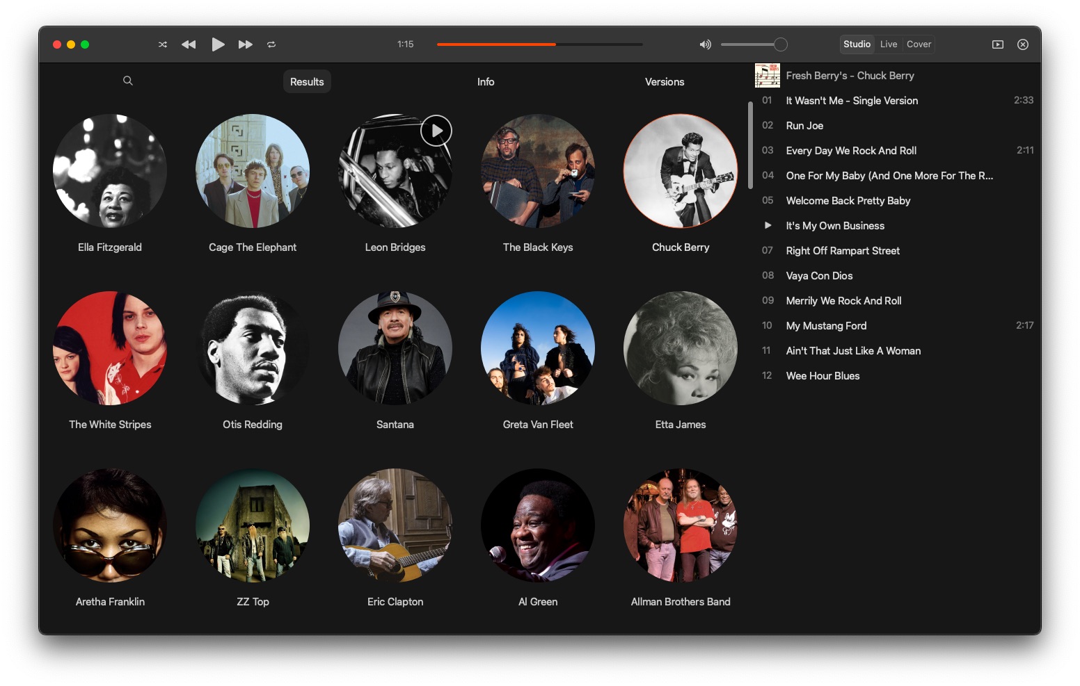 music player mac os x