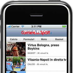 Corriere dello Sport - Versione mobile