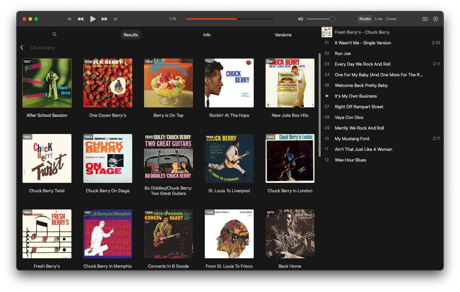 Best osx music player